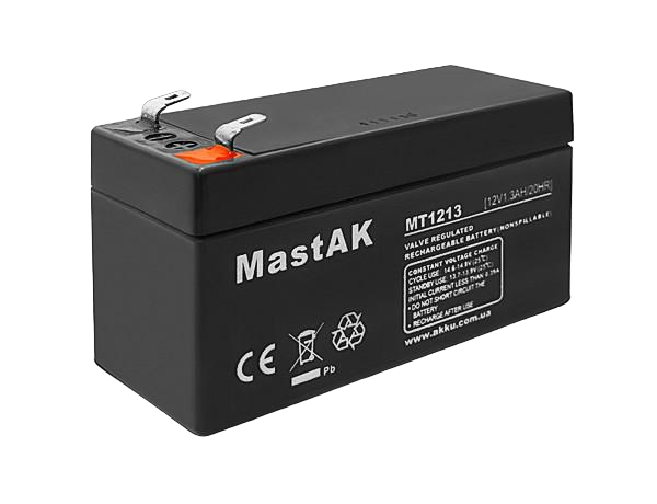 Акумулятор MASTAK MT1213 12V 1,3 Ah (185241)